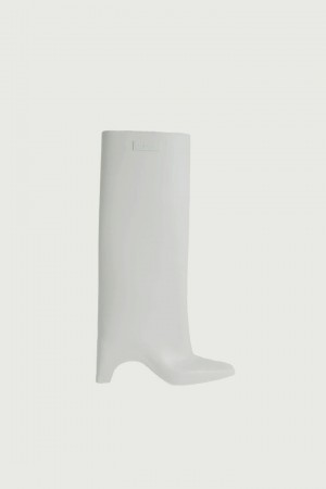 Bridge Boot Coperni Rubber Mujer Blancos | 72956319