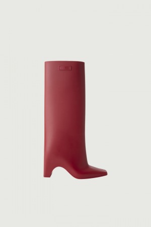 Bridge Boot Coperni Rubber Mujer Rojos | 23704659