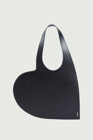 Tote Coperni Mini Heart Mujer Negros | 61073929