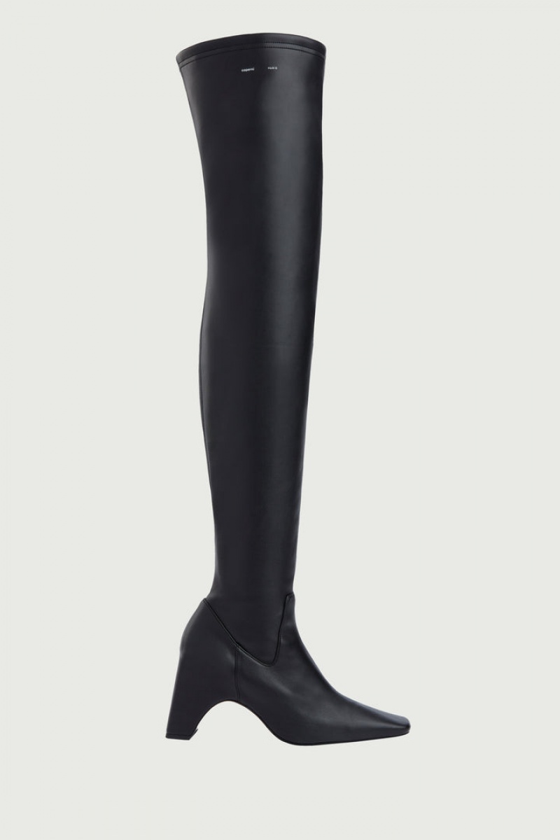 Botas Hasta La Rodilla Coperni Stretch Mujer Negros | 71650299