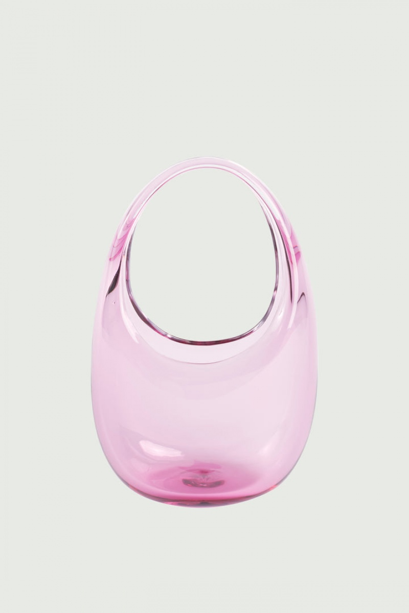 Swipe Bag Coperni Glass Mini Mujer Rosas | 38160279