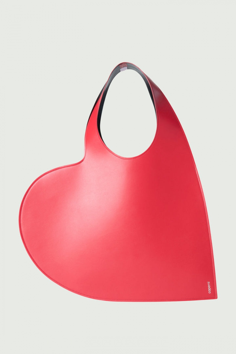 Tote Coperni Heart Mujer Rojos | 90782149